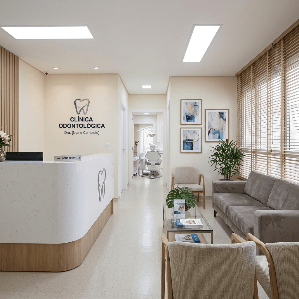 Recepção do consultório